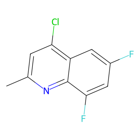4-氯-6,8-二氟-2-甲基喹啉,4-Chloro-6,8-difluoro-2-methylquinoline