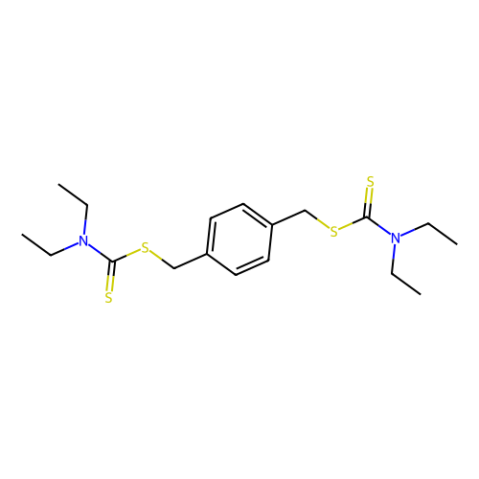 对苯二甲基双(N,N-二乙基二硫代氨基甲酸酯),p-Xylylenebis(N,N-diethyldithiocarbamate)