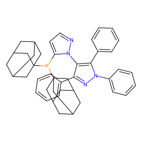 5-(二(金刚烷-1-基)膦基)-1’,3’,5’-三苯基-1'H-1,4'-联吡唑,5-(Di(adamantan-1-yl)phosphino)-1',3',5'-triphenyl-1'H-1,4'-bipyrazole