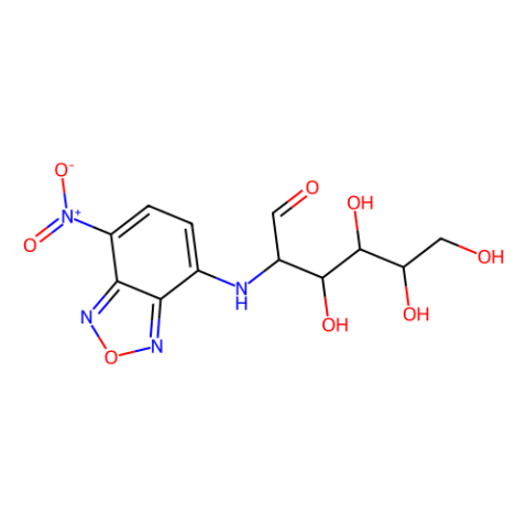 2-(N-7-硝基-2,1,3-苯并噁二唑-4-氨基)-2-脱氧-D-葡萄糖,2-[N-(7-Nitrobenz-2-oxa-1,3-diazol-4-yl)amino]-2-deoxy-D-glucose