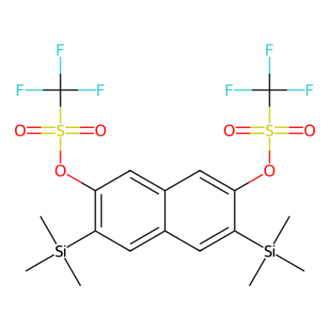 3,6-双(三甲基硅基)萘-2,7-二基双(三氟甲磺酸酯),3,6-Bis(trimethylsilyl)naphthalene-2,7-diyl Bis(trifluoromethanesulfonate)