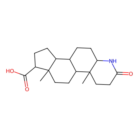 3-氧代-4-氮雜-5α-雄烷-17β-羧酸,3-Oxo-4-aza-5α-androstan-17β-carboxylic Acid