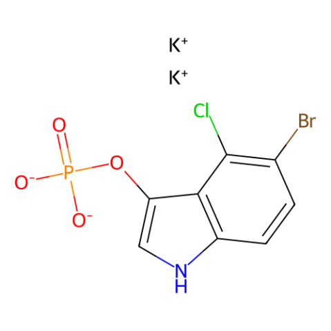 5-溴-4-氯-3-吲哚磷酸 二鉀鹽,5-Bromo-4-chloro-3-indolyl phosphate dipotassium salt