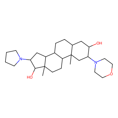 (2b,3a,5a,16b,17b)-2-(4-吗啉基)-16-(1-吡咯烷基)雄烷-3,17-二醇,(2b,3a,5a,16b,17b)-2-(4-Morpholinyl)-16-(1-pyrrolidinyl)androstane-3,17-diol