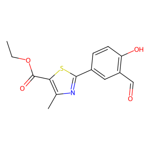 2-(3-醛基-4-羟基苯基)-4-甲基噻唑-5-羧酸乙酯,Ethyl 2-(3-formyl-4-hydroxyphenyl)-4-methylthiazole-5-carboxylate