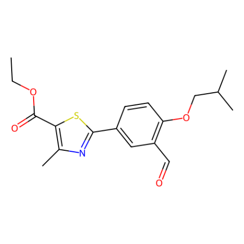 2-(3-醛基-4-异丁氧基苯基)-4-甲基噻唑-5-甲酸乙酯,Ethyl 2-(3-formyl-4-isobutoxyphenyl)-4-methylthiazole-5-carboxylate