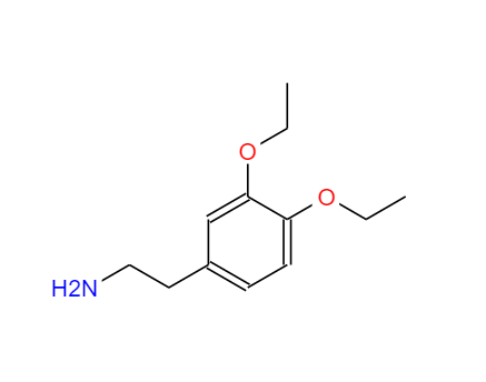 3,4-二乙氧基苯乙胺名称 中文名	3,4-二乙氧基苯乙胺 英文名	3,4-Diethoxyphenethylamine 中文别名	3,4-双乙氧基苯乙胺 英文别名	更多  3,4-二乙氧基苯乙胺物理,3,4-Diethoxyphenethylamine