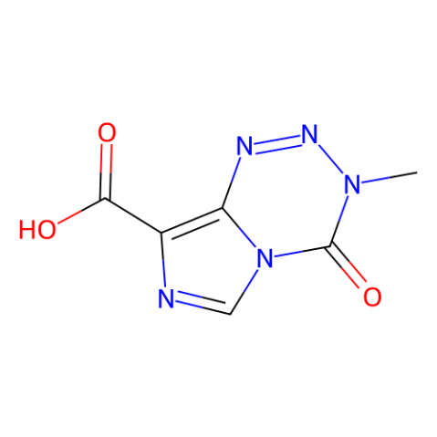 替莫唑胺酸,3-Methyl-4-oxo-3,4-dihydroimidazo[5,1-d][1,2,3,5]tetrazine-8-carboxylic acid