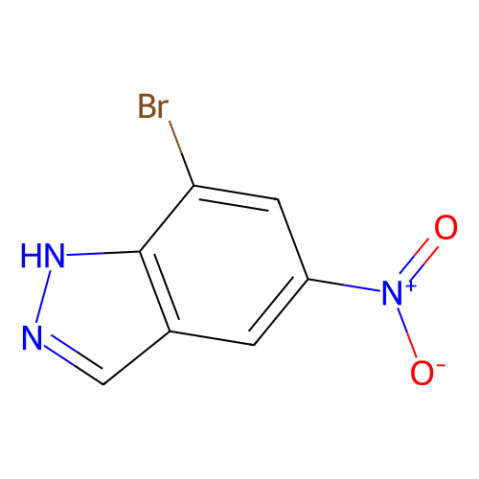 7-溴-5-硝基-1H-吲唑,7-bromo-5-nitro-1H-indazole