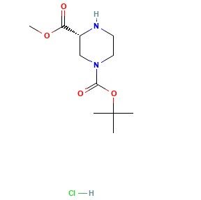 (R)-3-叔丁基3-甲基哌嗪-1,3-二甲酸酯盐酸盐,(R)-1-tert-Butyl 3-methyl piperazine-1,3-dicarboxylate hydrochloride