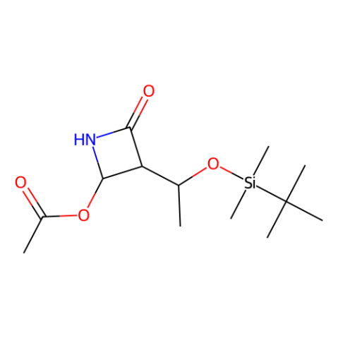 (3R,4R)-4-乙酰氧基-3-[(R)-叔丁基二甲硅氧基)乙基]-2-氮杂环丁酮,(3R,4R)-4-Acetoxy-3-[(R)-(tert-butyldimethylsilyloxy)ethyl]-2-azetidinone
