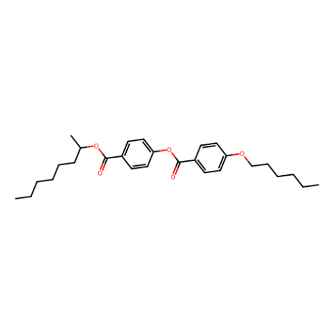 4-[4-(己氧基)苯甲酰氧基]苯甲酸(R)-2-辛酯,(R)-2-Octyl 4-[4-(Hexyloxy)benzoyloxy]benzoate