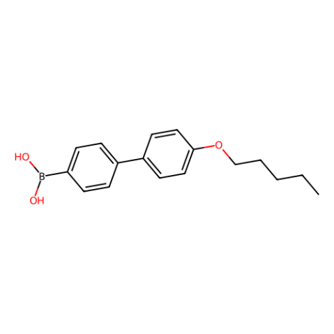 4'-戊氧基联苯基-4-硼酸 (含不同量的酸酐),4'-Pentyloxybiphenyl-4-boronic Acid (contains varying amounts of Anhydride)