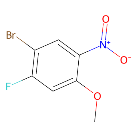 1-溴-2-氟-4-甲氧基-5-硝基苯,1-Bromo-2-fluoro-4-methoxy-5-nitrobenzene