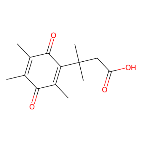 3-甲基-3-(2,4,5-三甲基-3,6-二氧代环己-1,4-二烯-1-基)丁酸,3-Methyl-3-(2,4,5-trimethyl-3,6-dioxocyclohexa-1,4-dien-1-yl)butanoic Acid