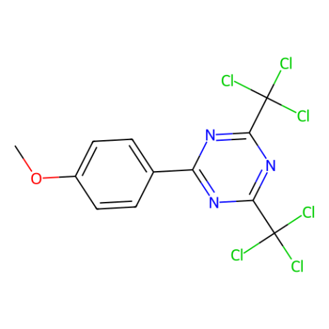 2-(4-甲氧苯基)-4,6-雙(三氯甲基) -1,3,5-三嗪,2-(4-Methoxyphenyl)-4,6-bis(trichloromethyl)-1,3,5-triazine