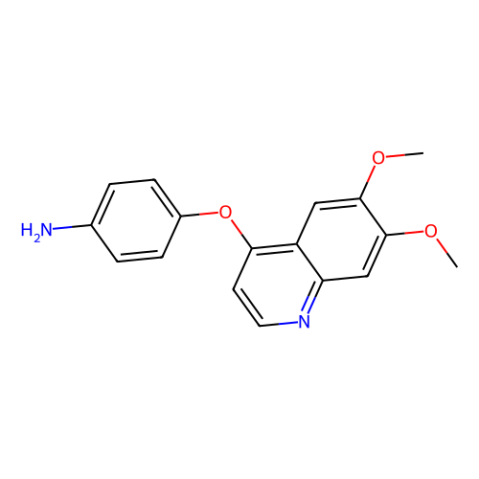 4-[(6,7-二甲氧基喹啉-4-基)氧基]苯胺,4-[(6,7-Dimethoxyquinolin-4-yl)oxy]aniline