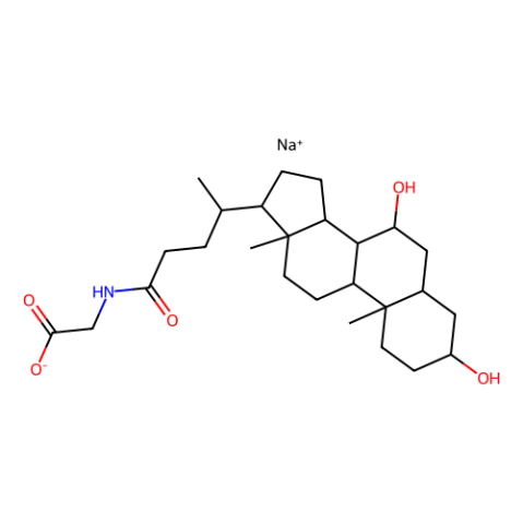 甘氨鵝脫氧膽酸鈉,Sodium glycochenodeoxycholate