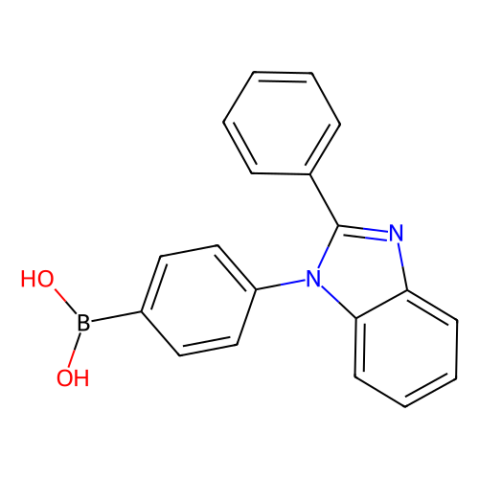 [4-(2-苯基-1H-苯并咪唑-1-基)苯基]硼酸(含不等量的酸酐),[4-(2-Phenyl-1H-benzimidazol-1-yl)phenyl]boronic acid (contains varying amounts of Anhydride)