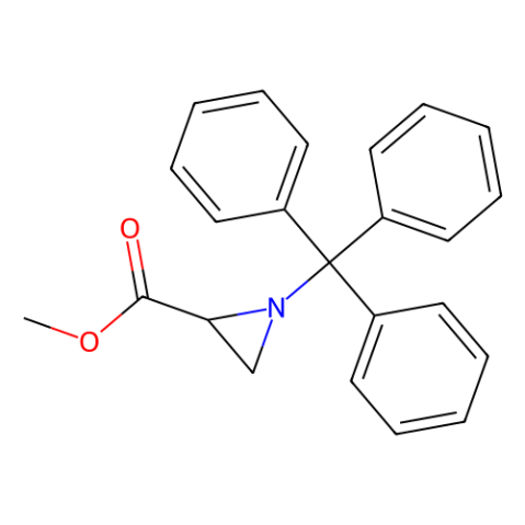 (S)-(-)-1-三苯甲基氮丙啶-2-羧酸甲酯,Methyl (S)-N-Tritylaziridine-2-carboxylate