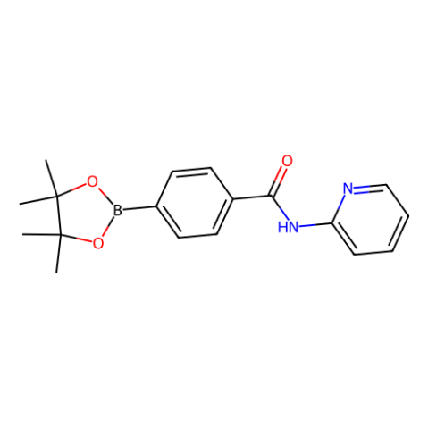 N-(吡啶-2-基)-4-(4,4,5,5-四甲基-1,3,2-二氧硼杂环戊烷-2-基)苯甲酰胺,N-(Pyridin-2-yl)-4-(4,4,5,5-tetramethyl-1,3,2-dioxaborolan-2-yl)benzamide