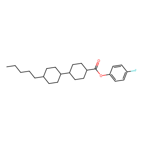 反-4-(反-4-戊基环己基)-1-环己甲酸4-氟苯酯,4-Fluorophenyl trans,trans-4'-n-pentylbicyclohexyl-4-carboxylate