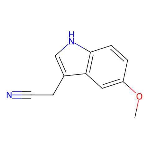 5-甲氧基吲哚-3-乙腈,5-Methoxy-3-indolylacetonitrile
