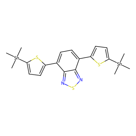 4,7-双(5-三甲基甲锡烷基-2-噻吩基)-2,1,3-苯并三唑,4,7-Bis(5-trimethylstannyl-2-thienyl)-2,1,3-benzothiadiazole