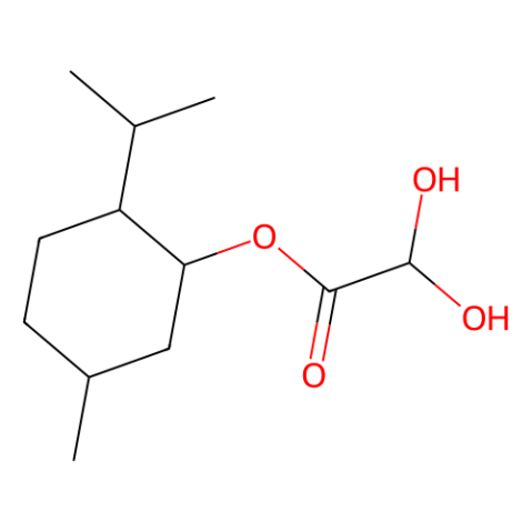 2,2-二羥基乙酸(1R,2S,5R)-2-異丙基-5-甲基環(huán)己酯,(1R,2S,5R)-2-Isopropyl-5-methylcyclohexyl 2,2-Dihydroxyacetate