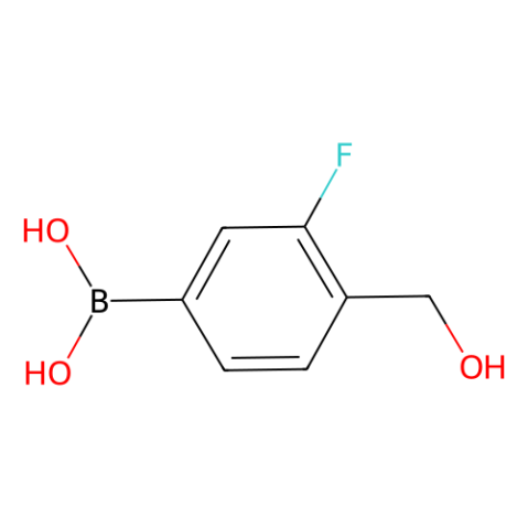 3-氟-4-羟甲基苯硼酸(含有数量不等的酸酐),(3-Fluoro-4-(hydroxymethyl)phenyl)boronic acid(contains varying amounts of Anhydride)