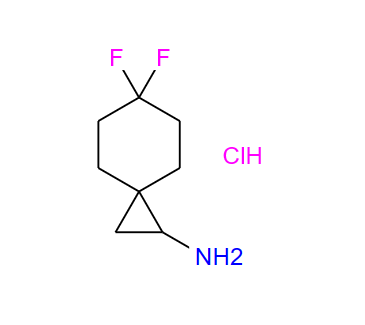 6,6-二氟螺[2.5]辛烷-1-胺盐酸盐,6,6-Difluorospiro[2.5]octan-1-amine hydrochloride
