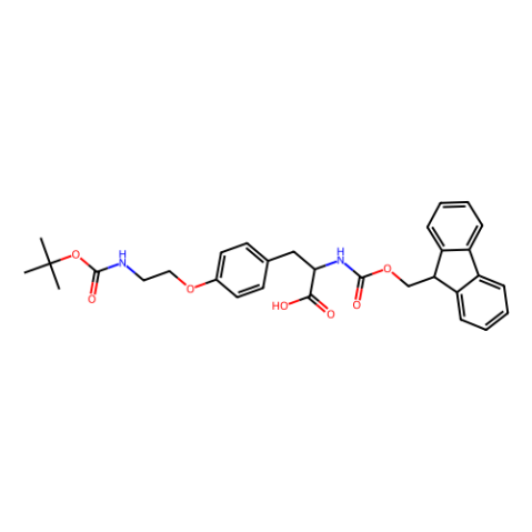 Fmoc-4-[2-(Boc-氨基)乙氧基]-L-苯丙氨酸,Fmoc-4-[2-(Boc-amino)ethoxy]-L-phenylalanine