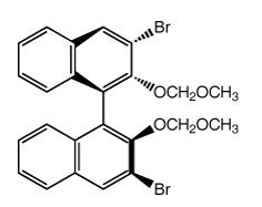 (S)-3,3'-二溴-2,2'-二(甲氧基甲氧基)-1,1'-联萘,(S)-3,3'-Dibromo-2,2'-bis(methoxymethoxy)-1,1'-binaphthalene
