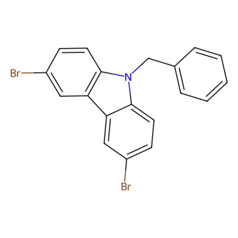 9-苯甲基-3,6-二溴咔唑,9-Benzyl-3,6-dibromocarbazole