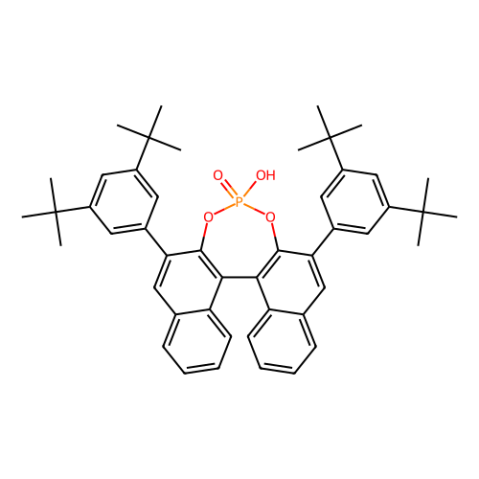 (11bS)-2,6-双[3,5-双(1,1-二甲基乙基)苯基]-4-羟基-4-氧化物-二萘并[2,1-d:1'',2''-f][1,3,2]二氧杂磷杂环庚,(11bS)-2,6-Bis[3,5-bis(1,1-dimethylethyl)phenyl]-4-hydroxy-4-oxide-dinaphtho[2,1-d:1',2'-f][1,3,2]dioxaphosphepin