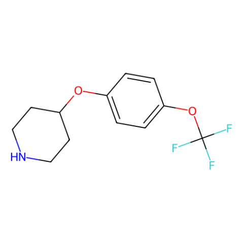 4-[4-(三氟甲氧基)苯氧基]哌啶,4-[4-(Trifluoromethoxy)phenoxy]piperidine