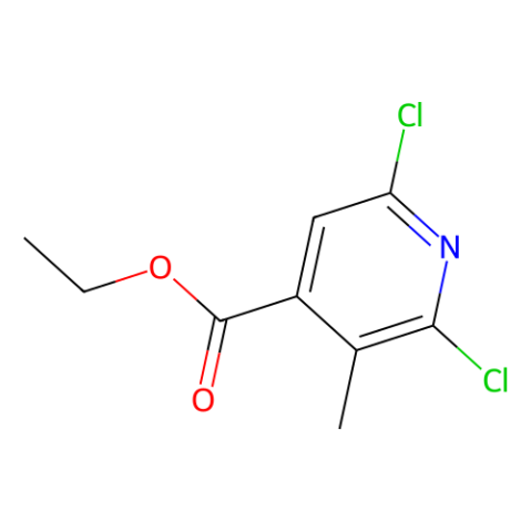 2,6-二氯-3-甲基吡啶-4-羧酸乙酯,ethyl 2,6-dichloro-3-methylpyridine-4-carboxylate