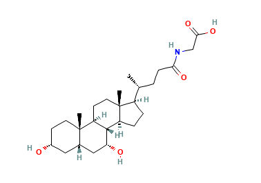 甘氨鹅脱氧胆酸,Glycochenodeoxycholic acid