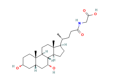 甘氨鵝脫氧膽酸,Glycochenodeoxycholic acid