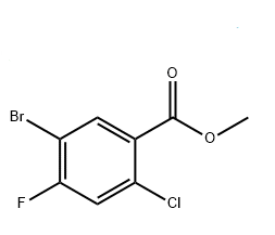 5-溴-2-氯-4-氟苯甲酸甲酯,Methyl 5-bromo-2-chloro-4-fluorobenzoate