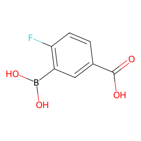 5-羧基-2-氟苯硼酸 (含不同量的酸酐),2-Fluoro-5-carboxybenzeneboronic acid(contains varying amounts of Anhydride)