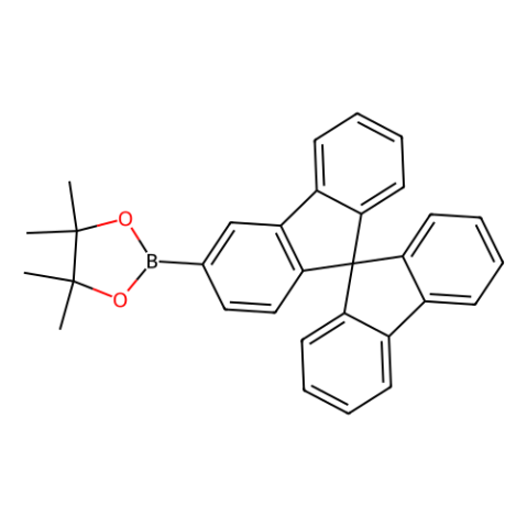 2-(9,9'-螺二[芴]-3-基)-4,4,5,5-四甲基-1,3,2-二氧杂环戊硼烷,2-(9,9'-Spirobi[fluoren]-3-yl)-4,4,5,5-tetramethyl-1,3,2-dioxaborolane