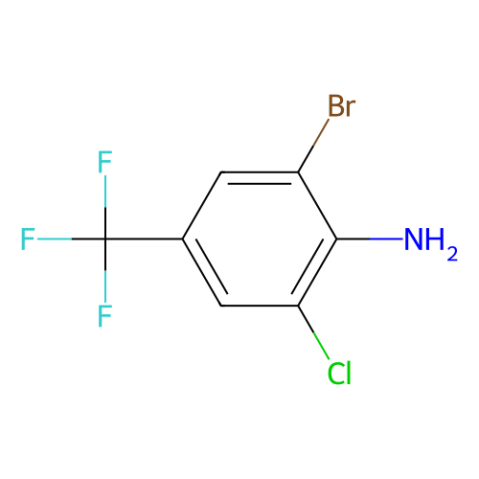 2-溴-6-氯-4-(三氟甲基)苯胺,2-Bromo-6-chloro-4-(trifluoromethyl)aniline
