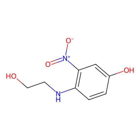 3-硝基-4-(2-羟乙氨基)苯酚,4-((2-Hydroxyethyl)amino)-3-nitrophenol