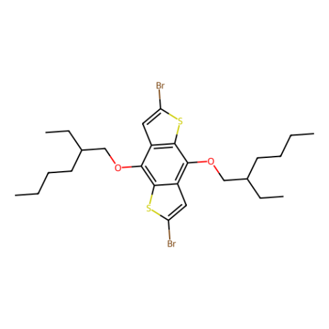 2,6-二溴-4,8-双(2-乙基己氧基)苯并[1,2-b:4,5-b']联噻吩,2,6-Dibromo-4,8-bis(2-ethylhexyloxy)benzo[1,2-b:4,5-b']dithiophene