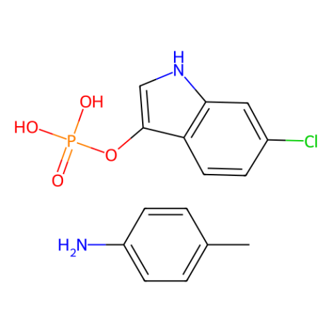 6-氯-3-吲哚磷酸酯对甲苯胺盐,6-Chloro-3-indoxyl phosphate, p-toluidine salt