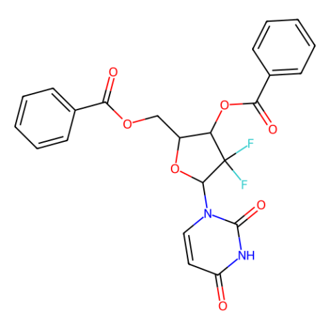 2'，2'-二氟-2'-脱氧尿苷3'，5'-二苯甲酸酯,2′,2′-Difluoro-2′-deoxyuridine 3′,5′-Dibenzoate
