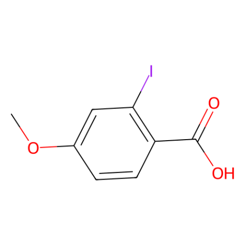 2-碘-4-甲氧基苯甲酸,2-Iodo-4-methoxybenzoic acid