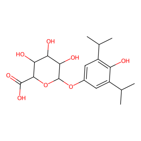 4-羟基丙泊酚-4-O-β-D-葡糖苷酸,4-Hydroxy Propofol 4-O-β-D-Glucuronide