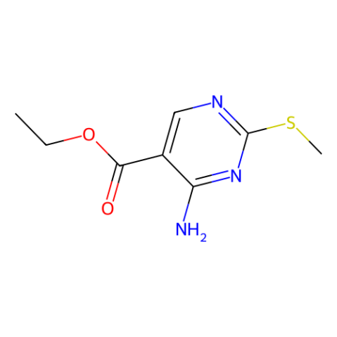 2-甲硫基-4-氨基嘧啶-5-羧酸乙酯,Ethyl 4-amino-2-(methylthio)pyrimidine-5-carboxylate